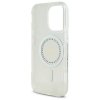 Guess GUHMP16LPFTDTEH iPhone 16 Pro 6.3 biały/white hardcase IML Rhinestones MagSafe